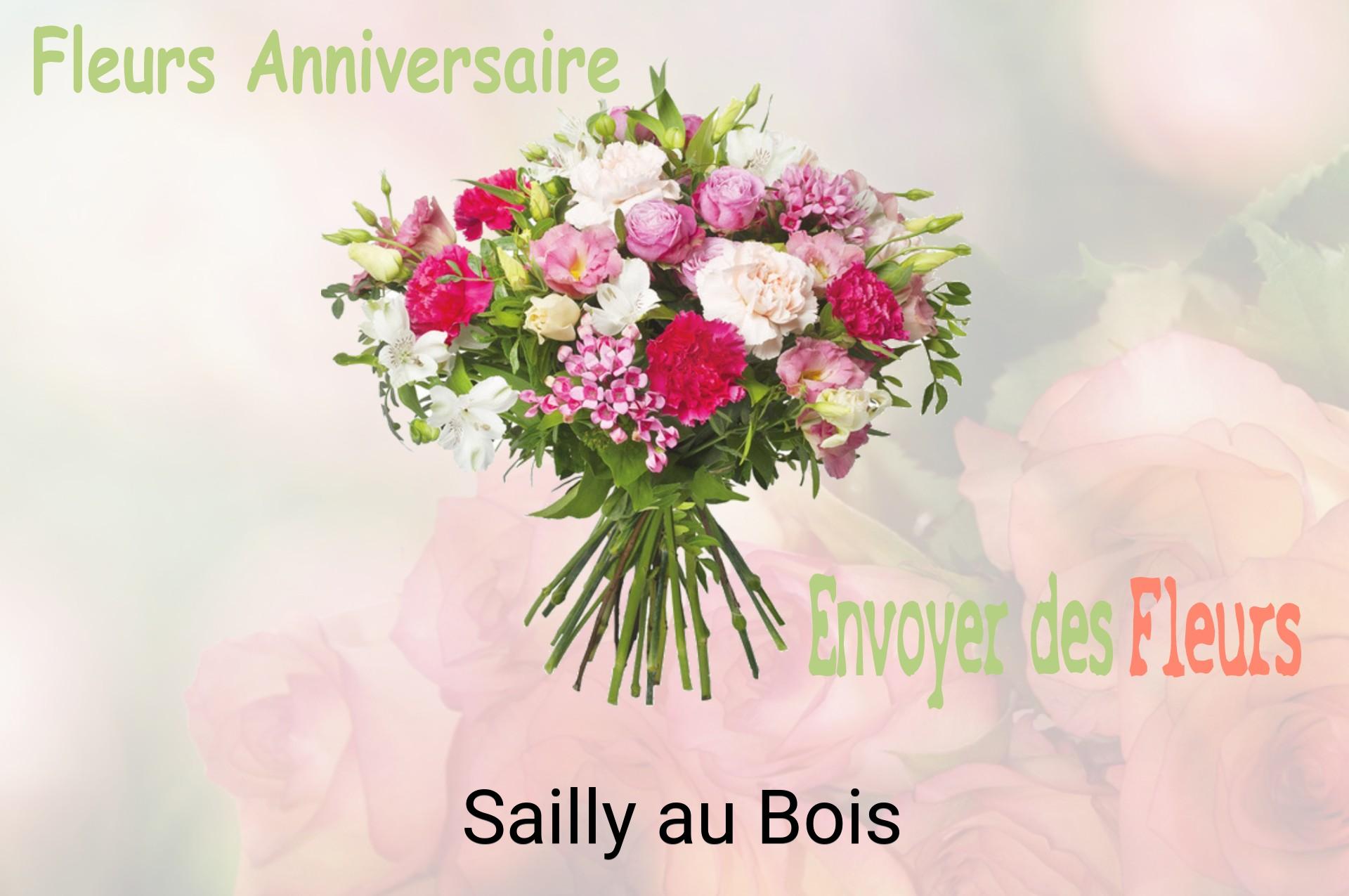 Bouquet de fleurs d’anniversaire livré à Sailly-au-Bois